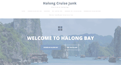 Desktop Screenshot of halongcruisejunk.com